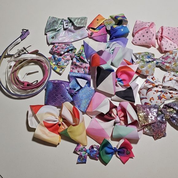 Jojo Bow lot And 3 Belts Xl - Picture 5 of 8